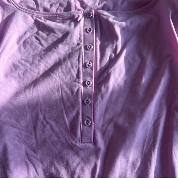 SKIMS LACE LONG SLEEVE ONESIE | PETAL - Picture 9 of 9